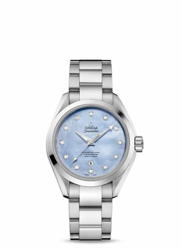 Omega Seamaster Aqua Terra 150M Master Co-Axial 34 Stainless Steel / Blue MOP / Bracelet 231.10.34.20.57.002 (23110342057002)